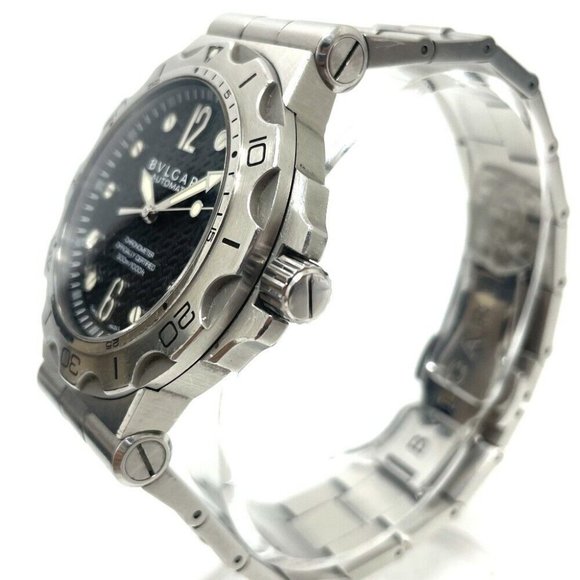 AUTHENTICITY GUARANTEED BVLGARI Chronometer diagono scuba aqua - Picture 3 of 15